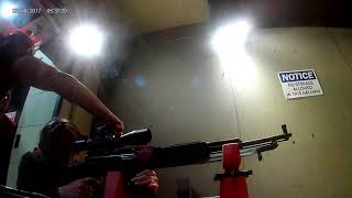 Sks With Tapco Stock, First Try