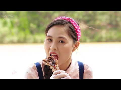 Hành trình ẩm thực Việt Nam | Thưởng thức thịt lợn thui - cơm lam tại Lạc Dương | HTV HTATVN