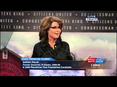 Sarah Palin in Iowa: