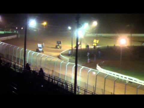 Port Royal Speedway 410 Sprint Car Highlights 5-11-13