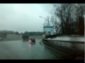 Video Moscow Sunday morning traffic (timelapse)