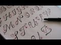 how to write in cursive - beautiful cursive fancy letters
