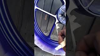 Velg Enkei Blue Kawe Super Lelez Custom Paint