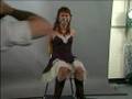 Bound & Gagged Model by Creepy Photographer: SOLID RED
