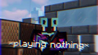 Winning Hypixel Skywars Using Nothing | Minecraft