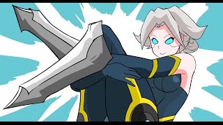 Lol parody: Camille - 2 girls 1 cut