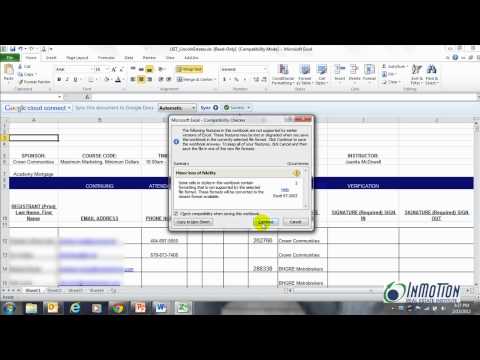 Convert World File Excel