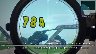 Epic Snipe 290 METERS 754 DAMAGE!!! |Fortnite Funny Clip