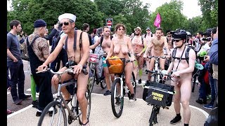 🚴🏻‍♂️ World Naked Bike Ride London Hyde Park June 8 2019 🚴‍♀️
