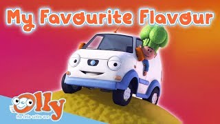 Cars for Kids - My Favourite Flavour | Transport for Kids | Olly the Little White Van