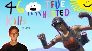 Tfue Hosted Me And I Dropped 46 Kills... Insane