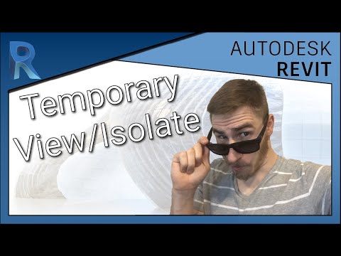How to use Temporary Hide/Isolate | Revit