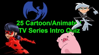 25 Cartoon/Animated TV Series Intro Quiz