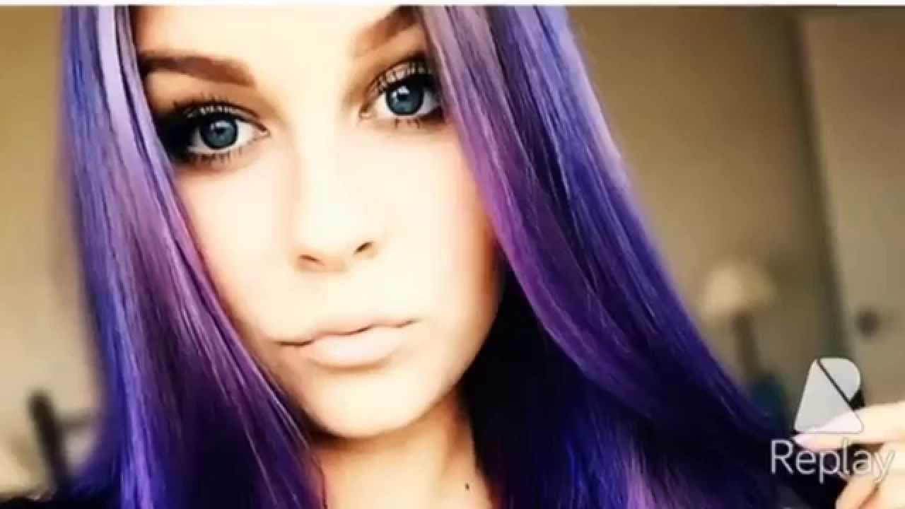 Bilder Lila Haare Dagii Bee Lila Haare  width=