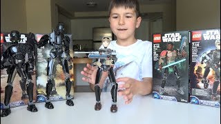 Lego Star Wars 75119 Sergeant Jyn Erso review on kids channel SanSanychTV