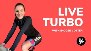 LIVE TURBO SESSION with Imogen Cotter - Interactive cycling workout