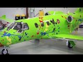 Watch Duncan Aviation's Citation M2 Paint Timelapse Video Video