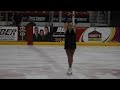Lauren Miller 2012 State Special Olympics IL Winter Games Galena Figure Skating Level III