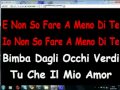 BIMBA DAGLI OCCHI VERDI - (I Teppisti dei sogni) con cori