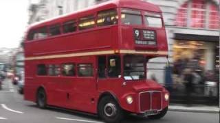 London Routemaster Bus Action Part 1