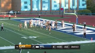 Millikin Football Win Over Carroll University 32-25 On September 25, 2021