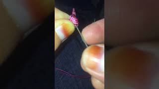 İğne Oyası Limon Çekirdeği Yapımı