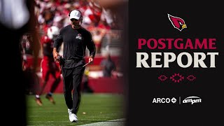Cardinals Have First Loss Of Season In San Francisco Post Game Report Az Cardinals