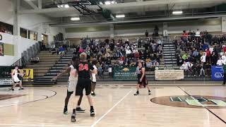Garrison Keeslar Floater In Final Seconds Beats Glenoak, Earns Green Share Of Federal League Le