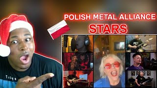 Polish Metal Alliance - Stars Hear N Aid Cover First Time Hearing