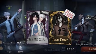Identity V | THE CROSSOVER KINGS ARE DOWN FOR A HUNT! | “Isaac Foster” & “CHENG 