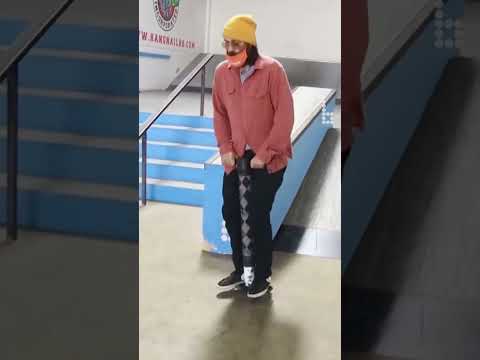 Insane Pogo Stick Skate Grinds?!! #skateboarding #pogo