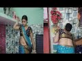 saree navel vlog 💋  housewife daily routine cleaning vlog