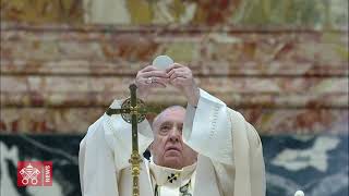 2020.11.22 Pope Francis - Holy Mass - handing over of the WYD Cross highlights