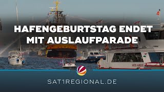 836. Hafengeburtstag Auslaufparade Und Über Eine Million Besucher