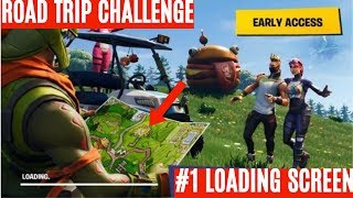 Week 1 Hidden Battle Star Loading Screen Road Trip Fortnite Battle Royale