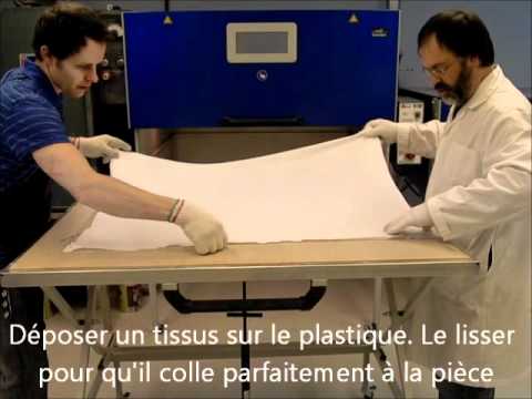Préparation du positif et moulage du plastique ordi