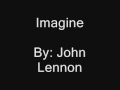 John Lennon - Imagine - Lyrics