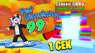 Баг Пет Симулятор 99!!! На Ховерборде Прошел Все Обби За 5 Секунд! Roblox Pet Simulator 99