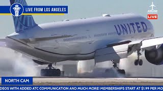 ACTION PACKED LIVE Stream Coverage at Los Angeles International Airport (LAX)