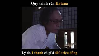 Quy Trình Làm Một Thanh Kiếm Katana Sắc Bén Có Giá 400 Triệu Vnđ Kiếm Nhật Katana