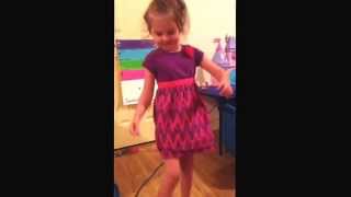 Sophia Doing The Hokey Pokey