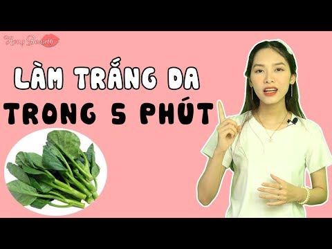 Cách Làm Trắng Da Trong 5 Phút Bằng Lá Mồng Tơi Cực Kỳ Đơn Giản