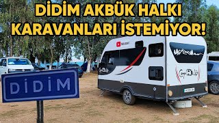 Didim Akbükte Karavanla Kamp Ağustos 2024