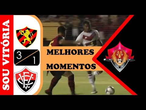 Assistir Melhores Momentos Sport 3 x 1 Vitória Brasileirão série B
