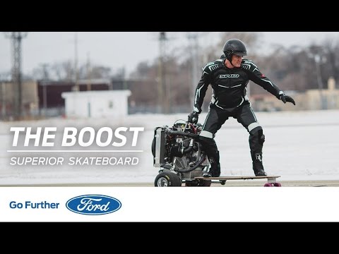 EcoBoost Engine Meets Skateboard