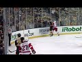 Referee Steve Kozari Puck To The Face Boston