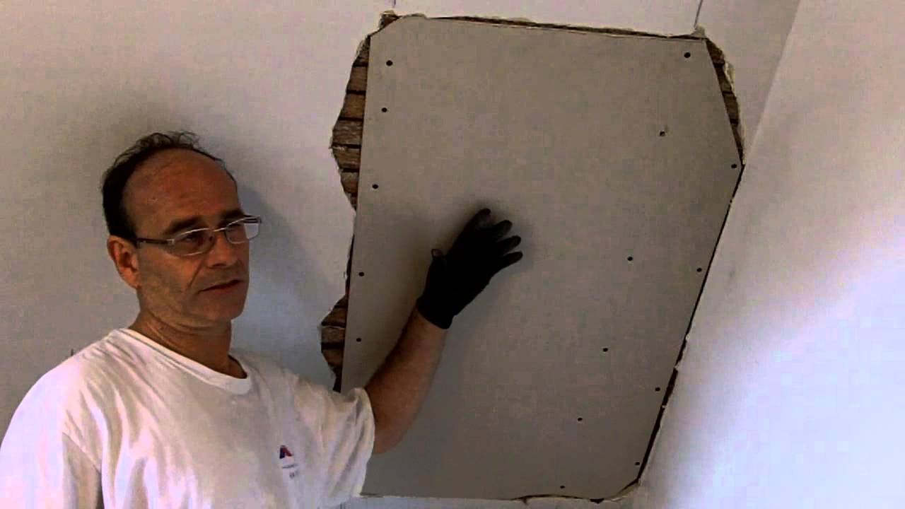Youtube How To Patch A Hole In Drywall