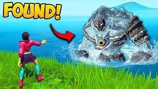 *NEW* POLAR PEAK MONSTER SPOTTED!! - Fortnite Funny Fails and WTF Moments! #584