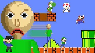 Baldi would be OP in Super Mario Bros. Baldi would be OP in Super Mario Bros.