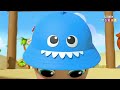 Hot and Cold On The Beach | Opposites Song | Little Angel Kids Songs
